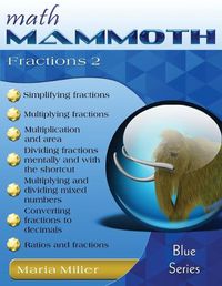 Cover image for Math Mammoth Fractions 2