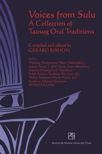 Cover image for Voices from Sulu: A Collection of Tausug Oral Traditions