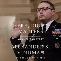 Cover image for Here, Right Matters: An American Story