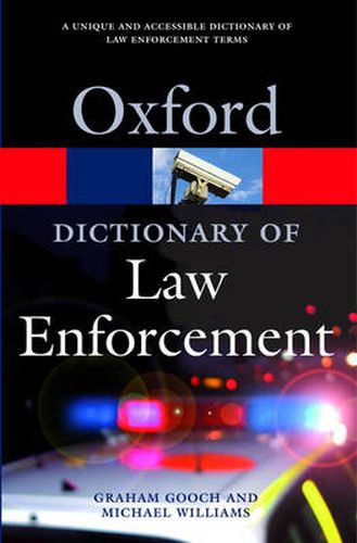 Cover image for A Dictionary of Law Enforcement