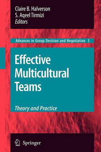 Cover image for Effective Multicultural Teams: Theory and Practice