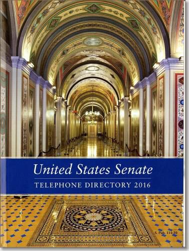 Cover image for Senate Telephone Directory 2016