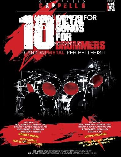 Cover image for 10 Metal Songs for Drummers