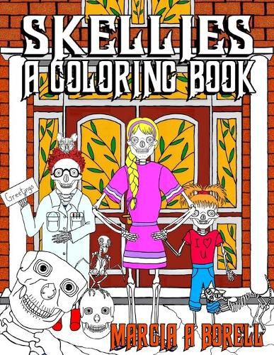 Cover image for Skellies: A Coloring Book
