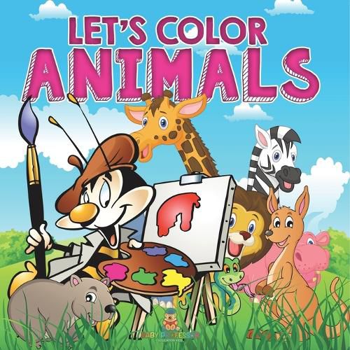 Cover image for Let's Color Animals