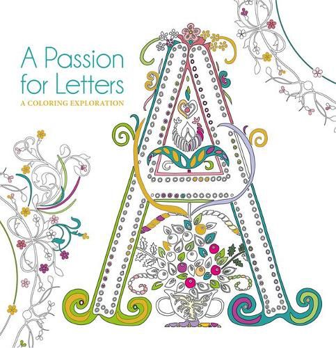 Cover image for A Passion for Letters: A Coloring Exploration