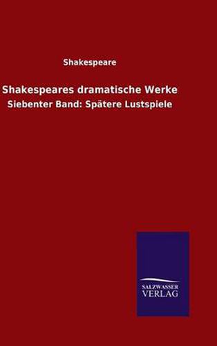 Cover image for Shakespeares dramatische Werke