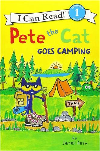 Cover image for Pete the Cat Goes Camping