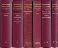 Cover image for International Encyclopedia of Comparative Law, Volume IV