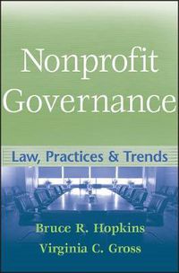 Cover image for Nonprofit Governance: Law, Practices and Trends