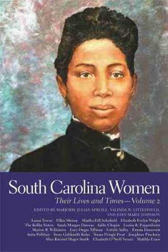 Cover image for South Carolina Women v. 2: Their Lives and Times