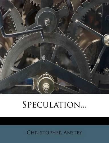 Cover image for Speculation...