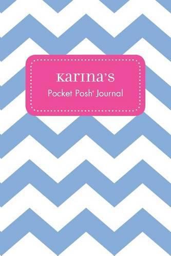 Cover image for Karina's Pocket Posh Journal, Chevron