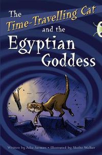 Cover image for BC Red (KS2) A/5C the Time-Travelling Cat and the Egyptian Goddess