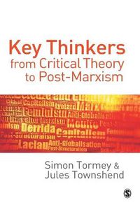 Cover image for Key Thinkers from Critical Theory to Post-Marxism