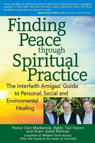 Cover image for Finding Peace through Spiritual Practice: The Interfaith Amigos' Guide to Personal, Social and Environmental Healing