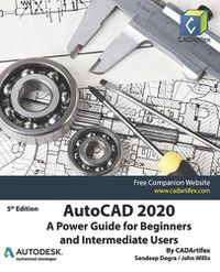Cover image for AutoCAD 2020: A Power Guide for Beginners and Intermediate Users