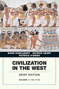 Cover image for Civilization in the West, Volume 1