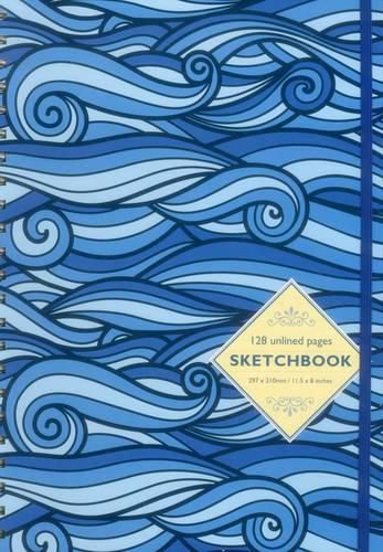 Cover image for Sketchbook: Blue Swirls