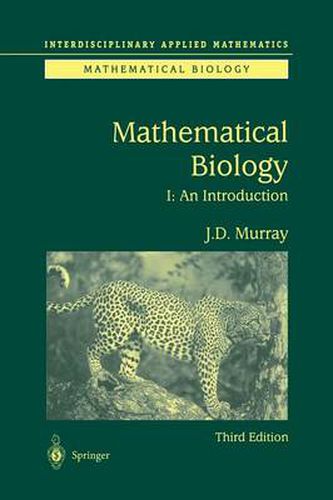 Cover image for Mathematical Biology: I. An Introduction