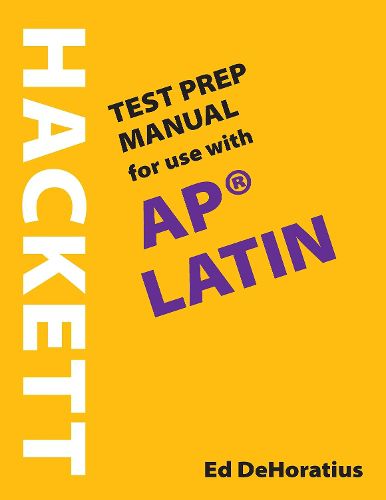 Cover image for A Hackett Test Prep Manual for Use with AP (R) Latin
