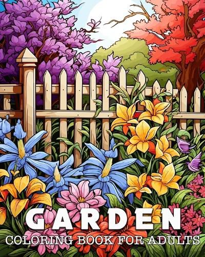 Cover image for Coloring Book for Adults Garden