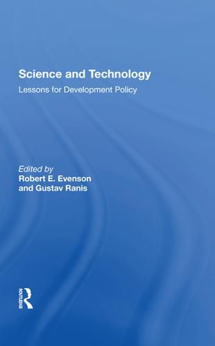 Cover image for Science and Technology: Lessons for Development Policy