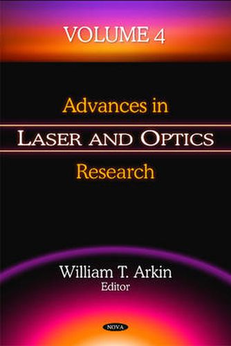 Cover image for Advances in Laser & Optics Research: Volume 4