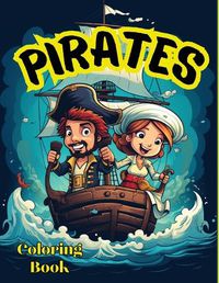 Cover image for Pirates Coloring Book For Kids