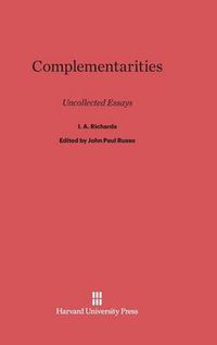 Cover image for Complementarities