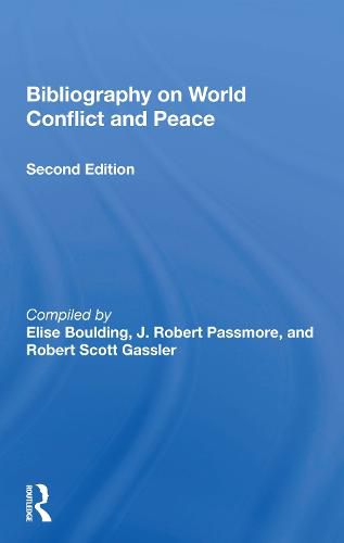 Cover image for Bibliography on World Conflict and Peace