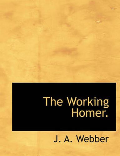 Cover image for The Working Homer.