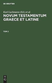 Cover image for Novum Testamentum Graece et Latine