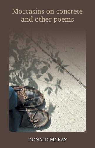 Cover image for Moccasins on concrete and other poems