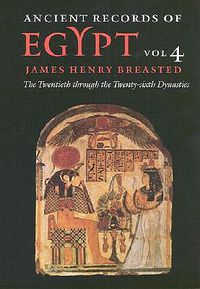 Cover image for Ancient Records of Egypt