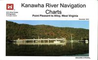 Cover image for Kanawha River Navigation Charts Point Pleasant to Alloy, West Virginia