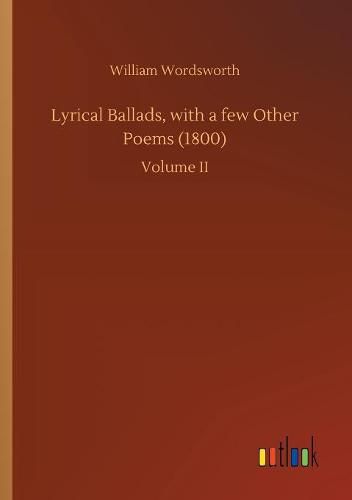 Cover image for Lyrical Ballads, with a few Other Poems (1800)