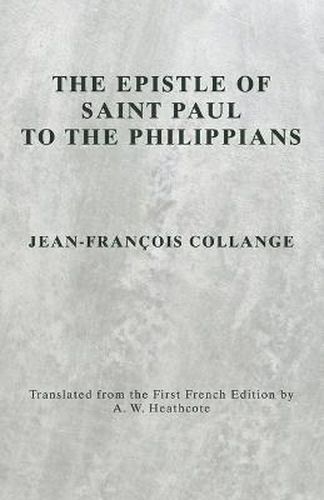 The Epistle of Saint Paul to the Philippians