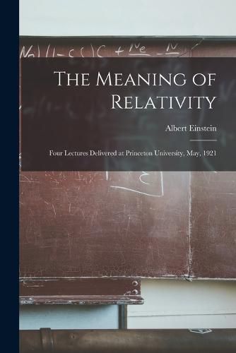 Cover image for The Meaning of Relativity