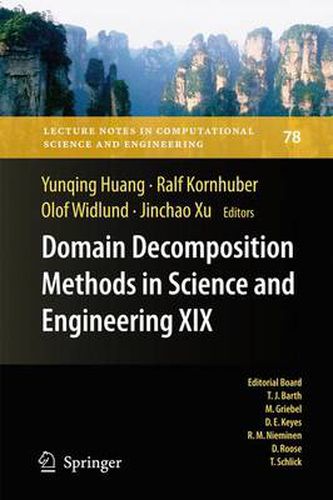 Cover image for Domain Decomposition Methods in Science and Engineering XIX