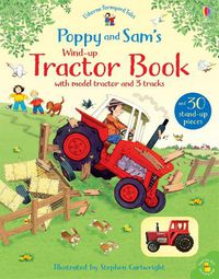 Cover image for Poppy and Sam's Wind-Up Tractor Book