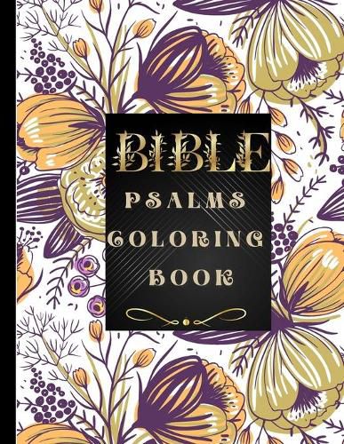 Cover image for Bible Psalms Coloring Book