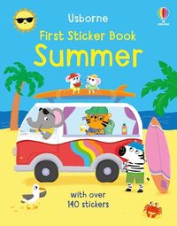 Cover image for First Sticker Book Summer