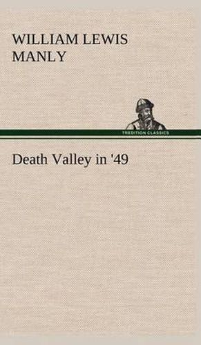 Cover image for Death Valley in '49