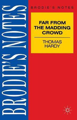 Cover image for Hardy: Far from the Madding Crowd