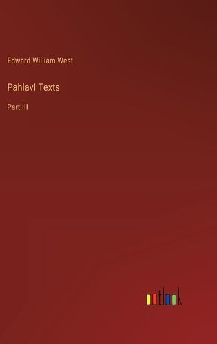 Pahlavi Texts