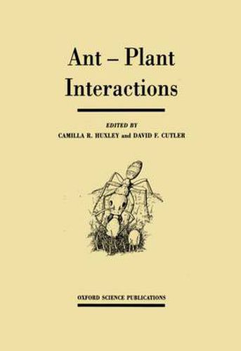 Cover image for Ant-Plant Interactions