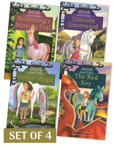 Cover image for Unicorns of the Secret Stable (Set of 4)