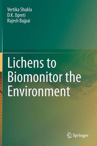 Cover image for Lichens to Biomonitor the Environment