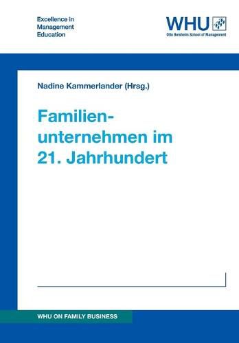 Cover image for Familienunternehmen im 21. Jahrhundert